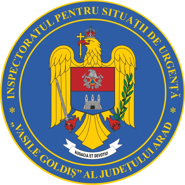 ISU „Vasile Goldiș” al Județului Arad — logo